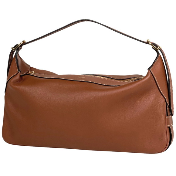 Celine Shoulder Bag leather brown - Picture 1 of 8